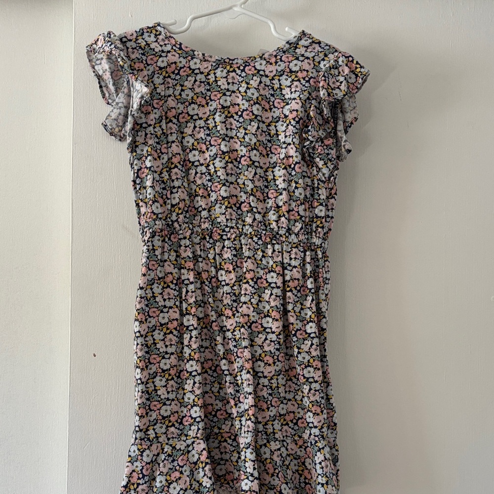 Carter's Floral Kids Dress - Pink and White